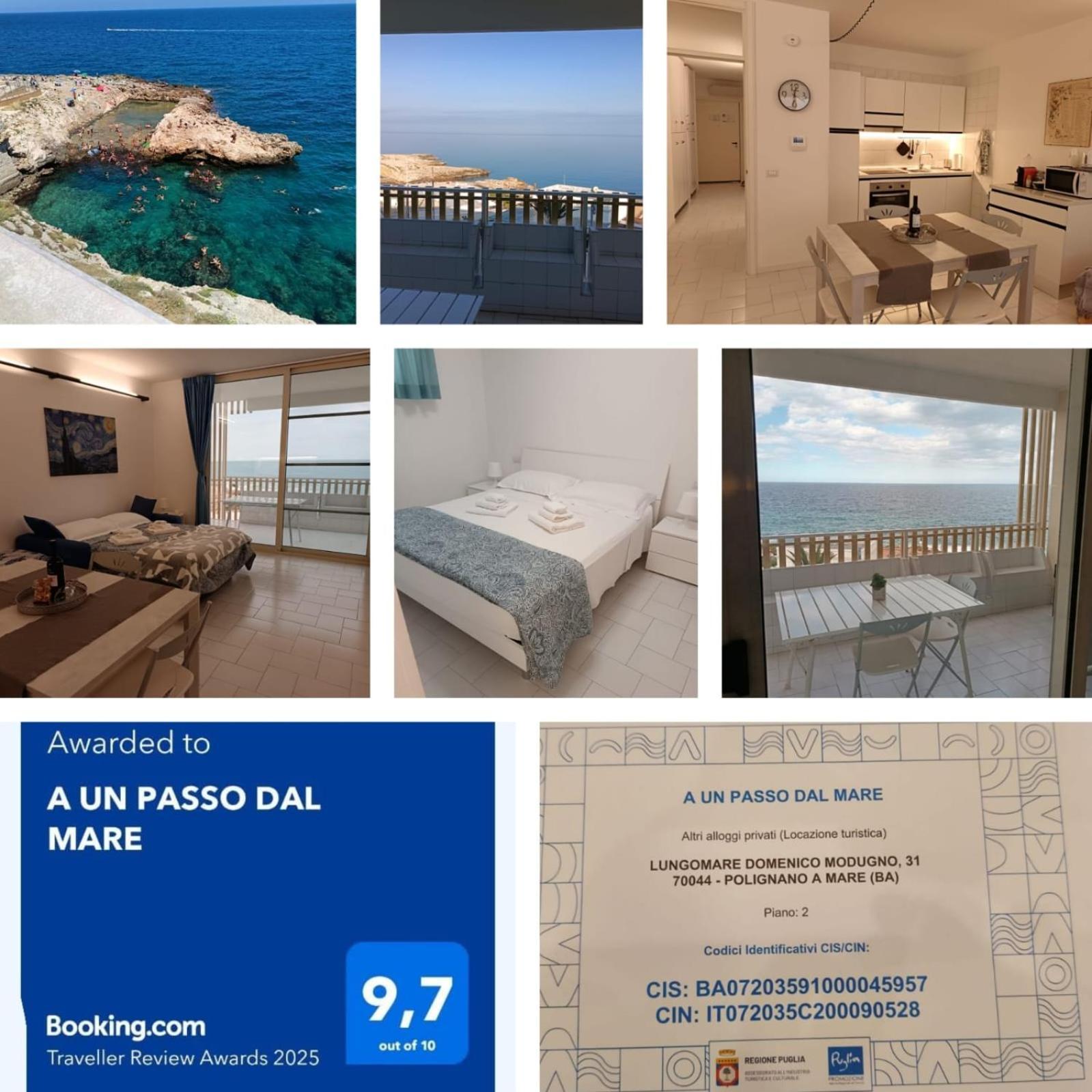 A Un Passo Dal Mare Apartman Polignano a Mare Kültér fotó
